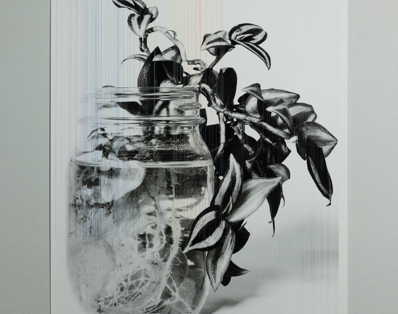 Futures Barren Film Stills: I by April Dean. Inkjet and screen print. 36 x 24". 2019. Image credit: Sarah Fuller.