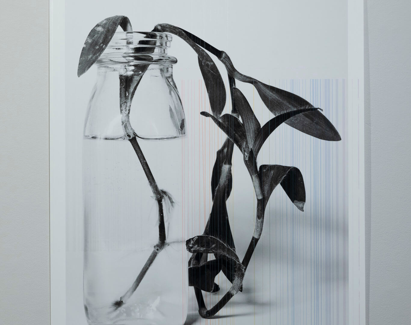 Futures Barren Film Stills: III by April Dean. Inkjet and screen print. 36 x 24". 2019. Image credit: Sarah Fuller.